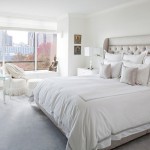 decoration chambre lit blanc