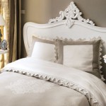 decoration chambre lit blanc