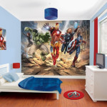 decoration chambre marvel