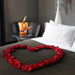 decoration chambre pour la st valentin