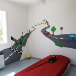 decoration chambre theme voiture