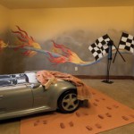 decoration chambre theme voiture