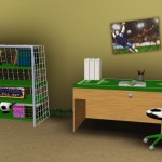 decoration de chambre football