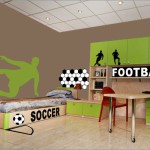 decoration de chambre football