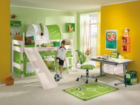 decoration de chambre football