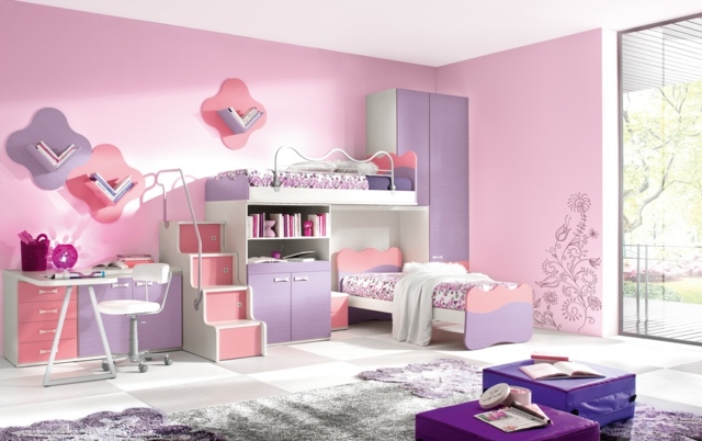 decoration lit fille