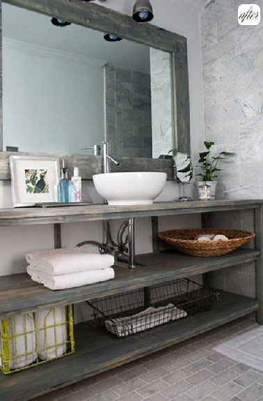 fabriquer deco salle de bain