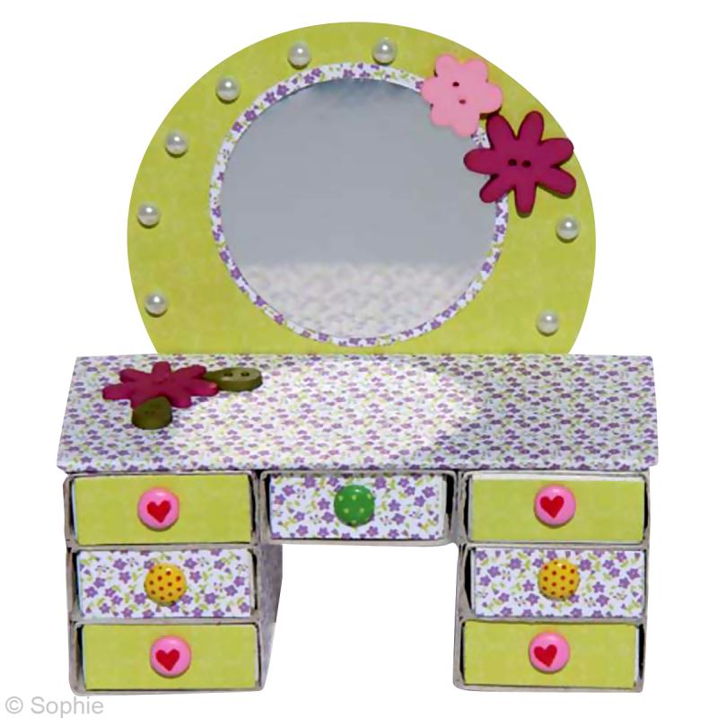 fabriquer une boite a bijoux pour petite fille