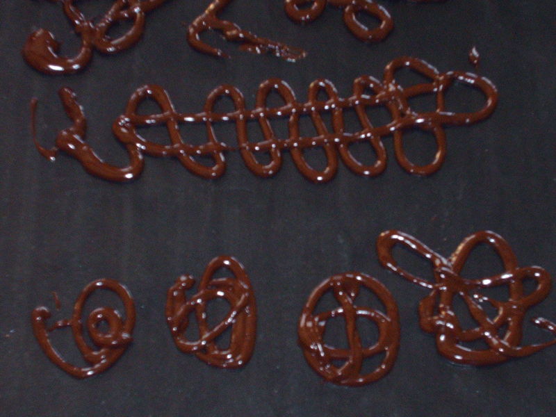 faire decoration chocolat