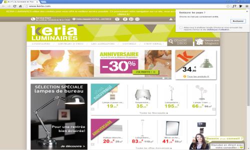 luminaire chambre bebe keria