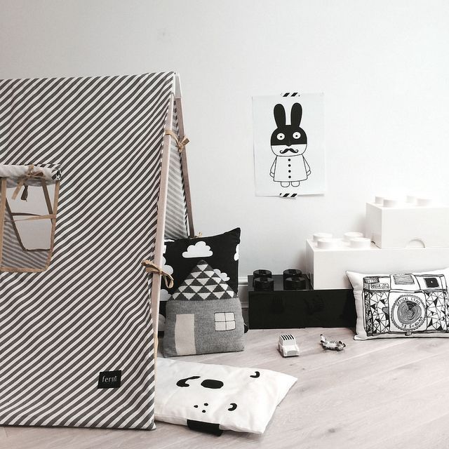 tableau pour chambre noire et blanche