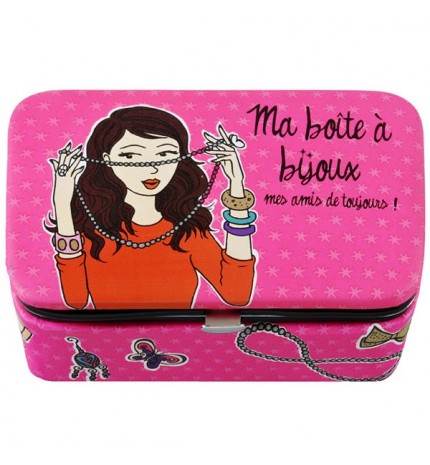 boite a bijoux derriere la porte