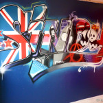 chambre deco graffiti