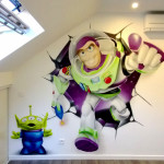 chambre deco graffiti