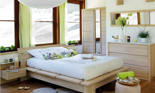 chambre deco nature