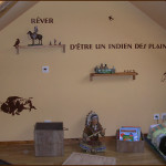 chambre decor indien d amerique