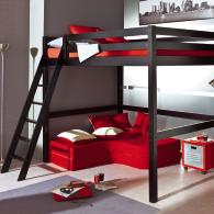 deco chambre ado lit mezzanine