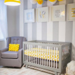 deco chambre bebe gris et jaune
