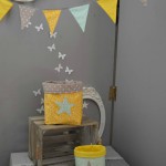 deco chambre bebe gris et jaune