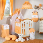 deco chambre bebe orange