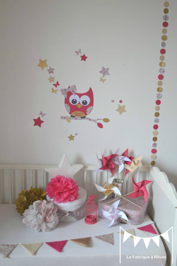 deco chambre chouette