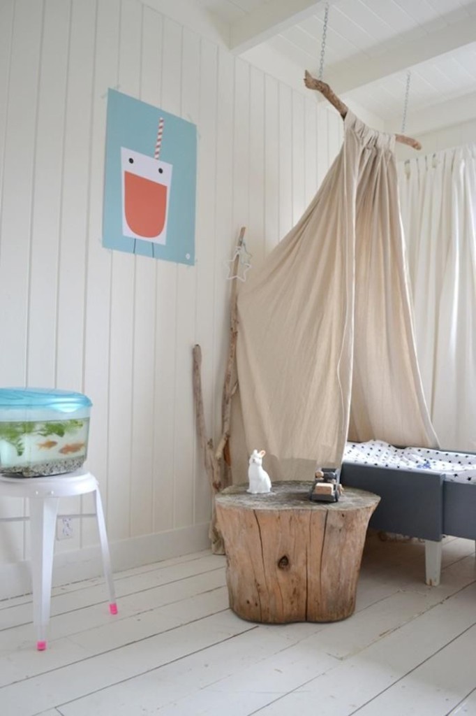 deco chambre en bois flotte
