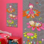 deco chambre fille tableau