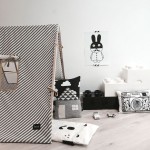 deco chambre garcon noir et blanc
