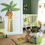 deco chambre garcon theme jungle