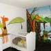 deco chambre garcon theme jungle