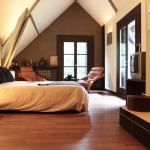 deco chambre marron