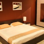 deco chambre marron