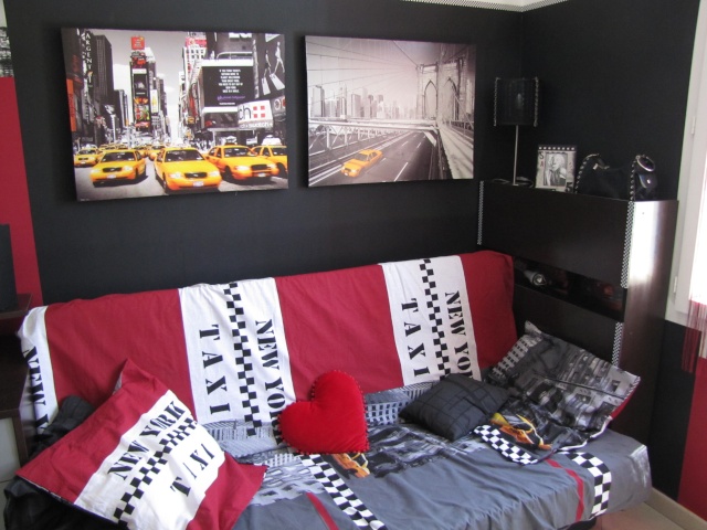 deco chambre new york pas cher