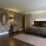 decoration chambre a coucher marron