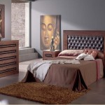 decoration chambre a coucher marron
