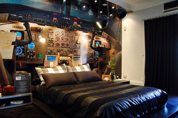 decoration chambre ado geek