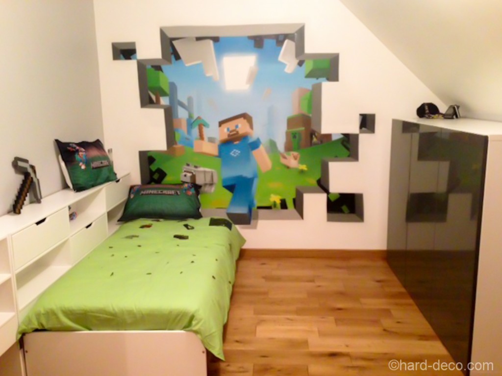 decoration chambre ado geek