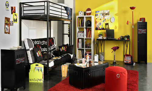 decoration chambre ado geek