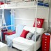decoration chambre avec lit mezzanine