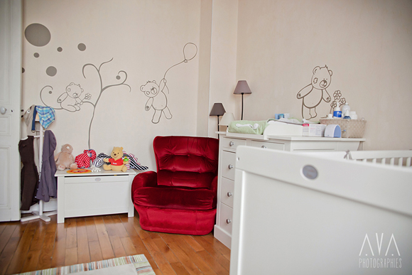 decoration chambre bebe ourson