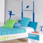 decoration chambre garcon rugby