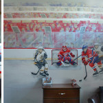 decoration chambre hockey sur glace