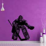 decoration chambre hockey sur glace