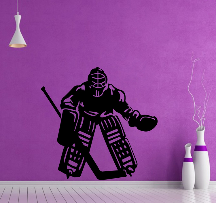 decoration chambre hockey sur glace