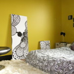 decoration chambre jaune