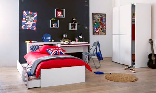 decoration chambre super heros