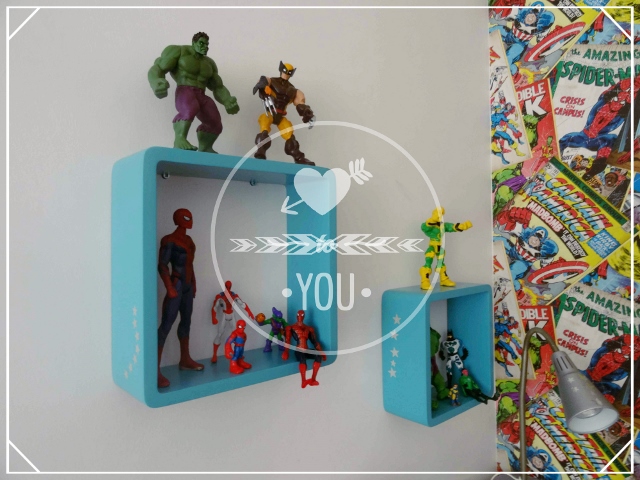 decoration chambre super heros