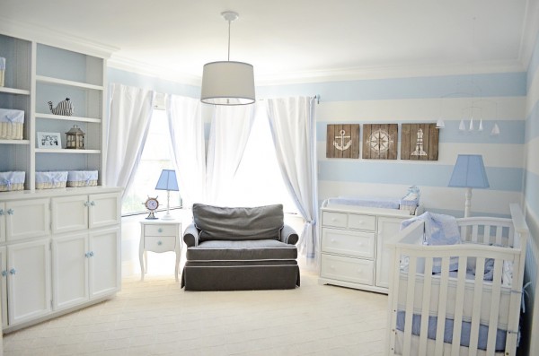 decoration chambre theme marin