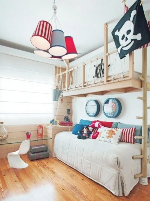 decoration chambre theme pirate
