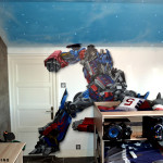 decoration chambre transformers